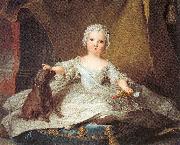 Jean Marc Nattier Marie Zephyrine of France as a Baby Sweden oil painting artist